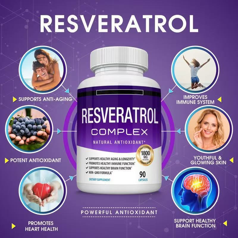 Resveratrol Supplement Capsules