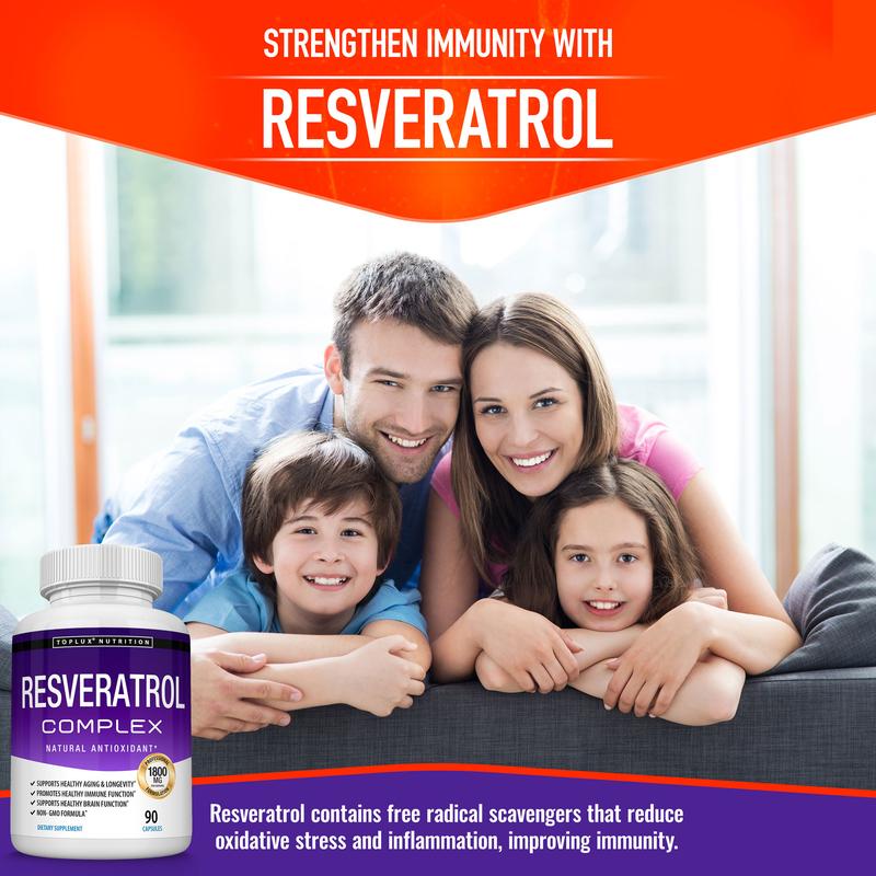 Resveratrol Supplement Capsules